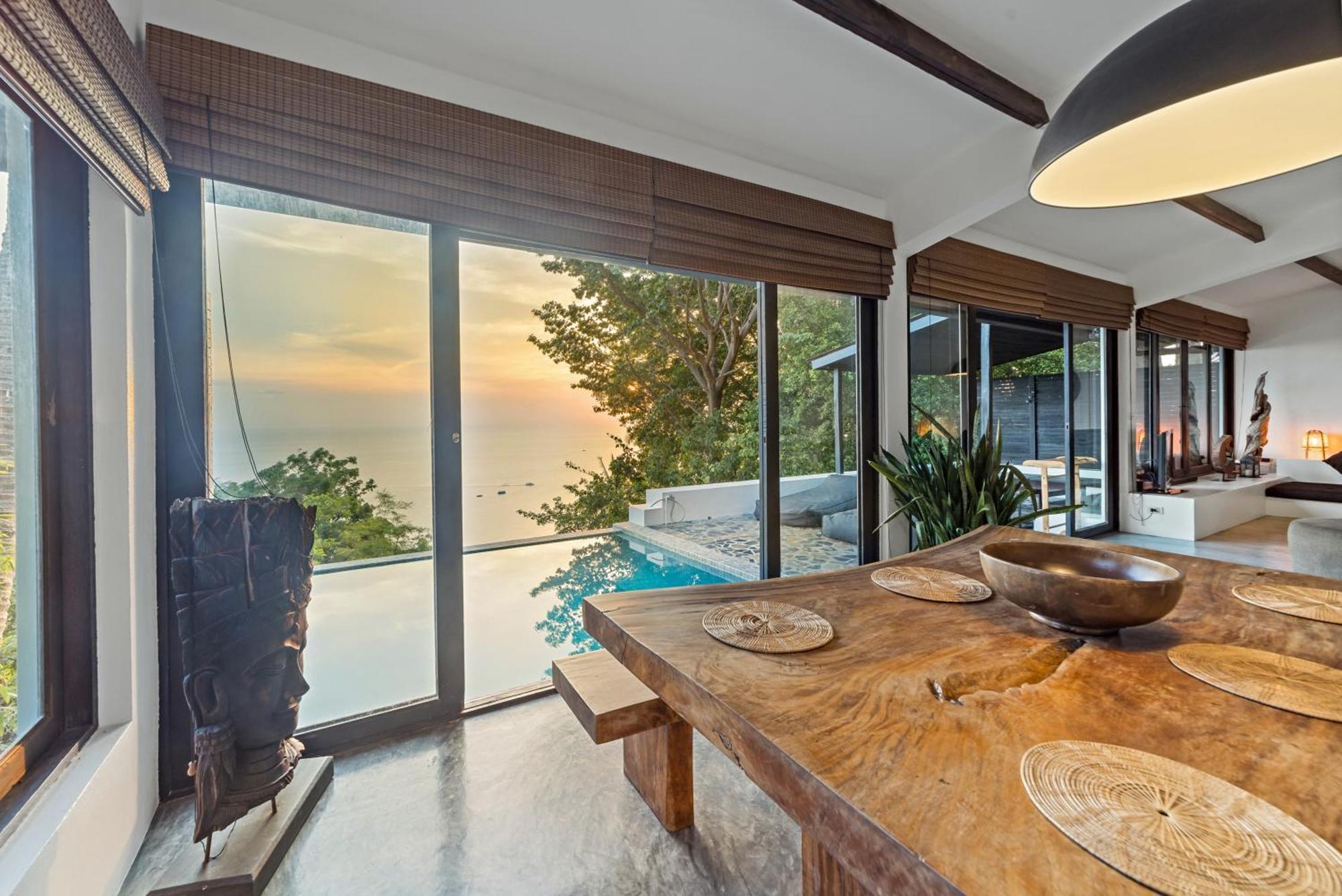 Lunar Villas Koh Tao - Luxury Private Pool Villas Exteriör bild