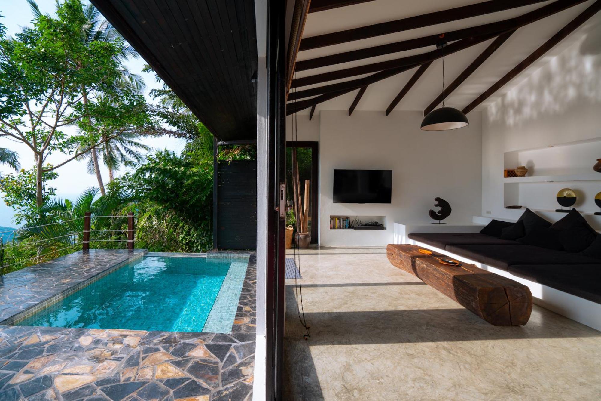 Lunar Villas Koh Tao - Luxury Private Pool Villas Exteriör bild