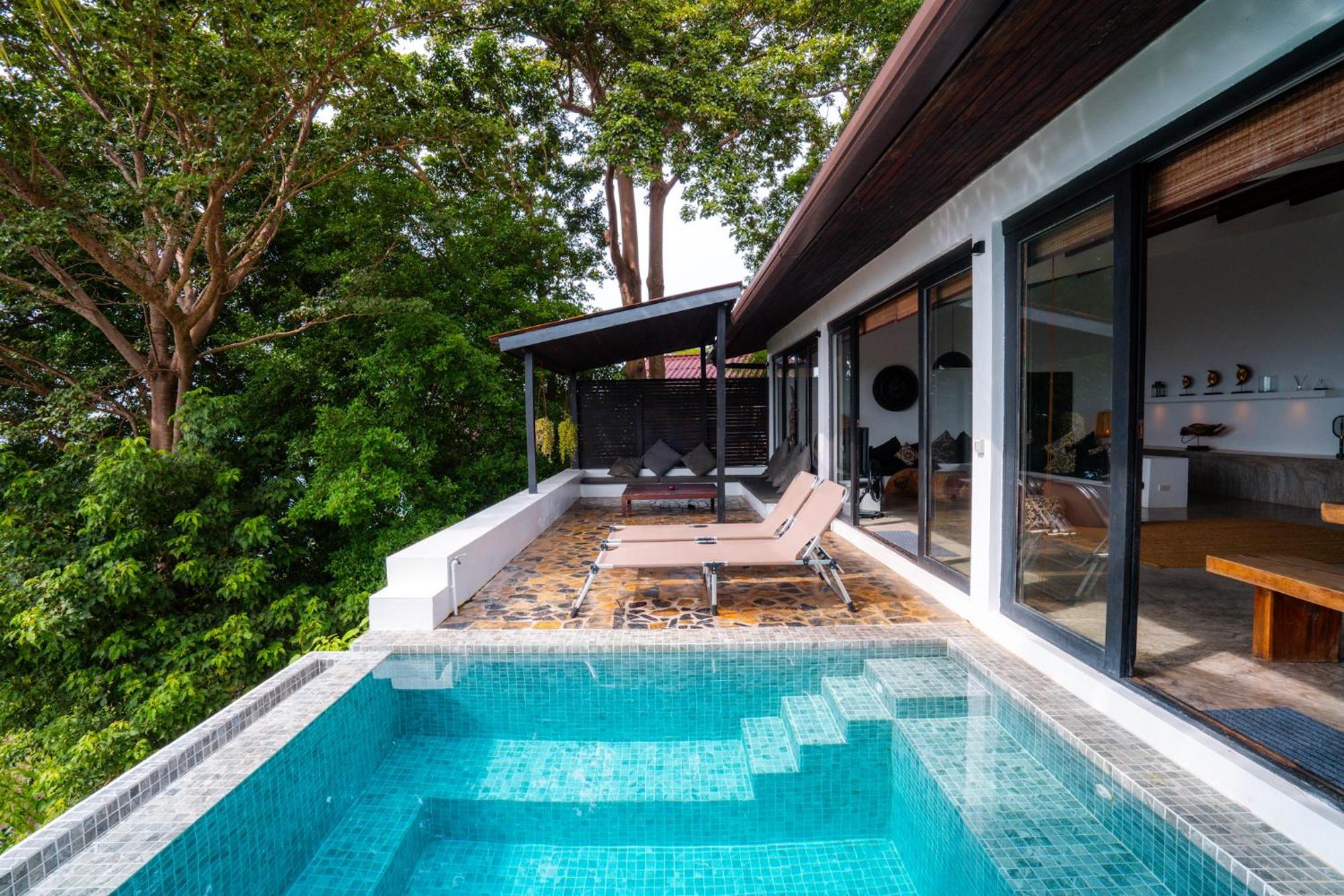 Lunar Villas Koh Tao - Luxury Private Pool Villas Exteriör bild